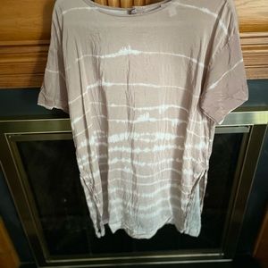 Beach tan slip on size M